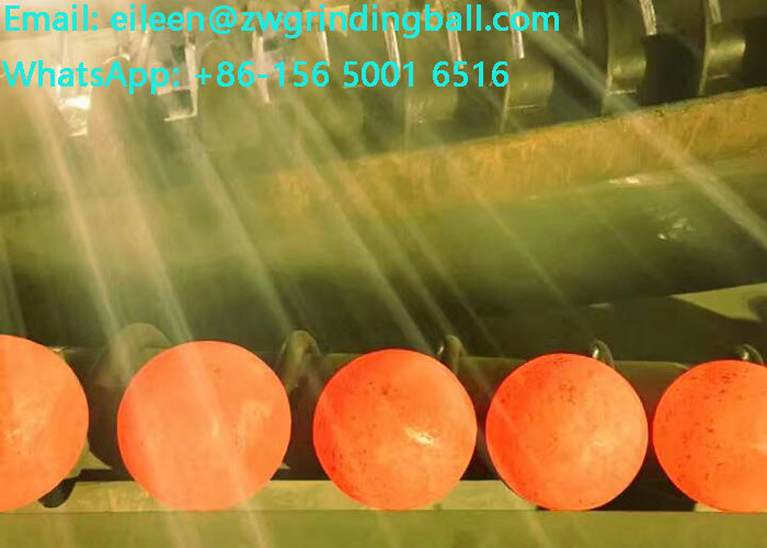 Billes d'acier de broyeur à boulets de résistance à l'usure de dureté élevée d'en cuivre et d'extraction de l'or bonnes